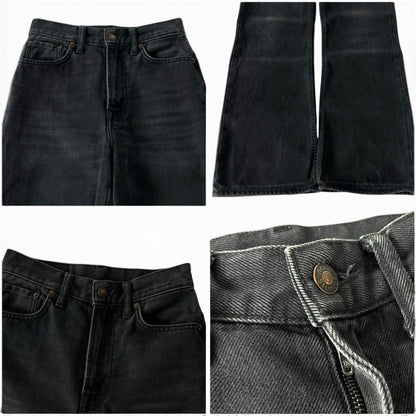 Acne Studios Wide Leg Bootcut Jeans