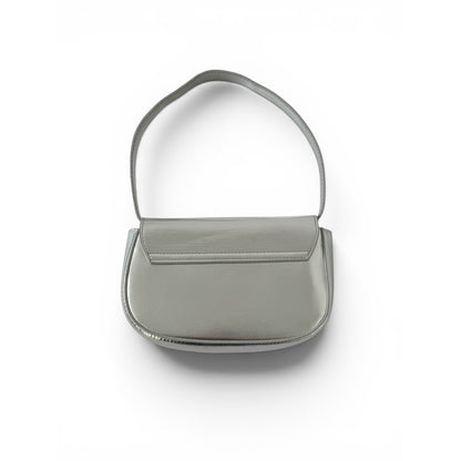 Diesel Metallic Silver Shoulder Bag