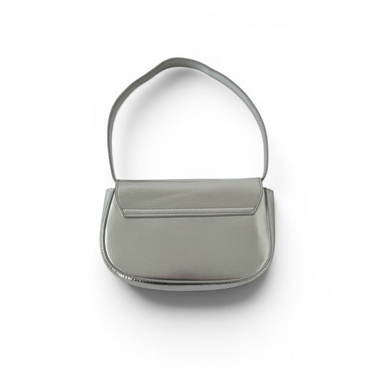 Diesel Metallic Silver Shoulder Bag