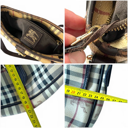 Burberry Nova Check Vintage Shoulder Bag