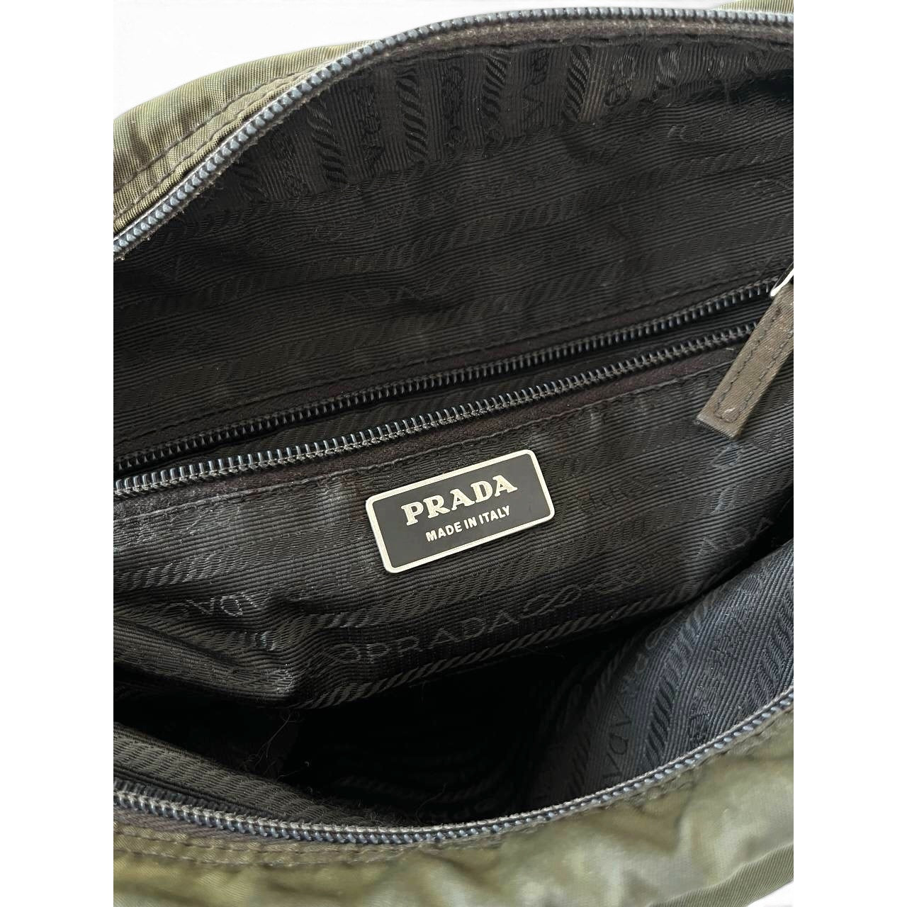 Prada Nylon Messenger Bag
