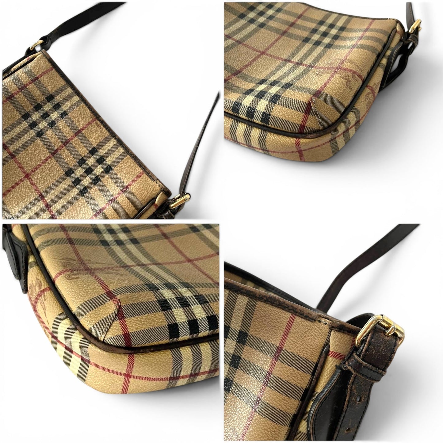 Burberry Nova Check Vintage Shoulder Bag