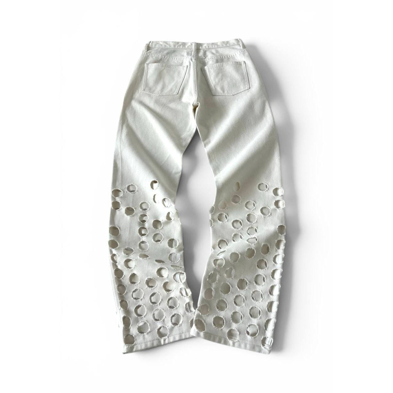 Maison Martin Margiela Archive Cut-Out Denim Pants