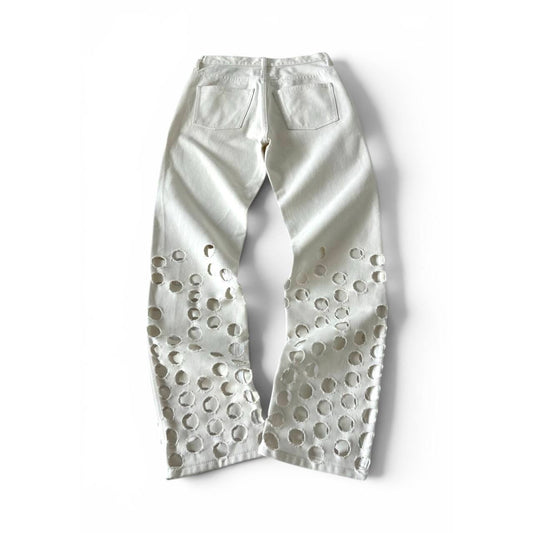 Maison Martin Margiela Archive Cut-Out Denim Pants