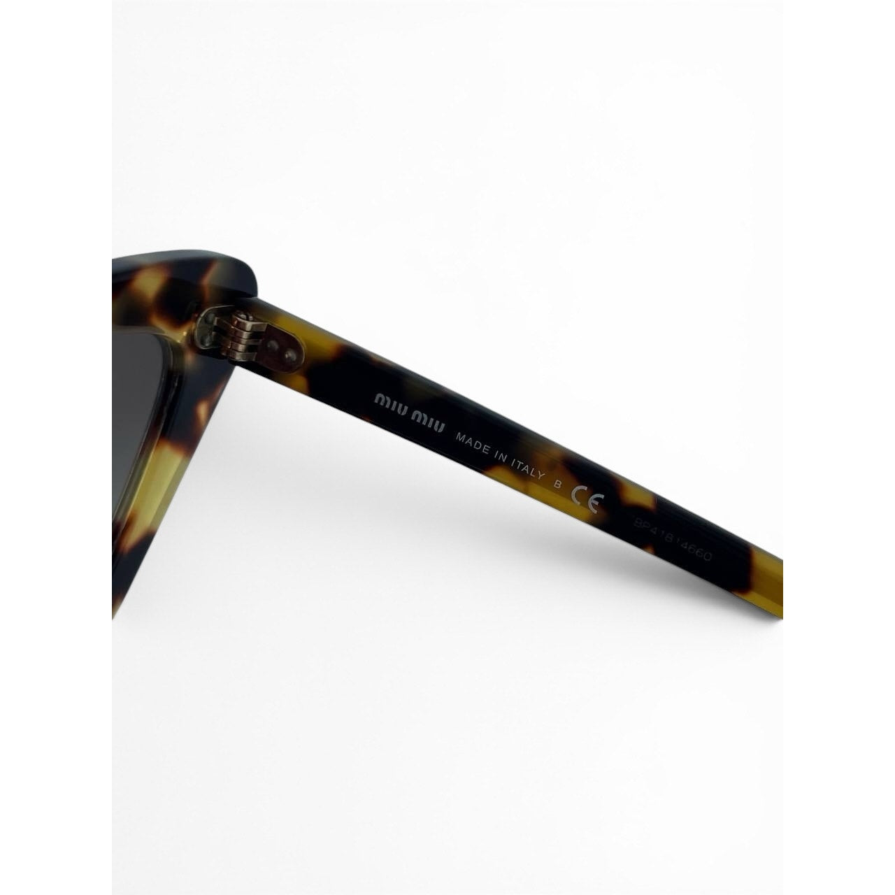 Miu Miu Tortoiseshell Cat Eye Sunglasses