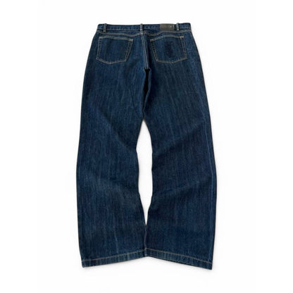 Yves Saint Laurent Denim Logo Jeans