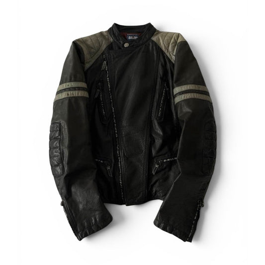 Jean Paul Gaultier Leather Vintage Moto Jacket