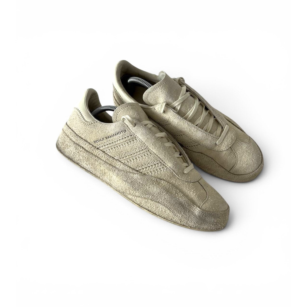 Y-3 Yohji Yamamoto Low-Top Suede Sneakers