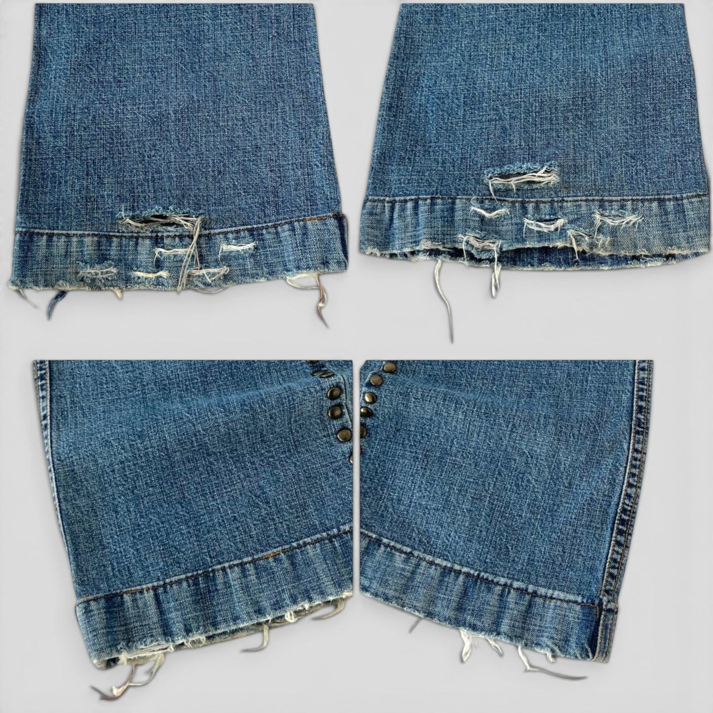 Dolce Gabbana Tiger Embroidered Jeans