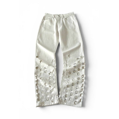Maison Martin Margiela Archive Cut-Out Denim Pants