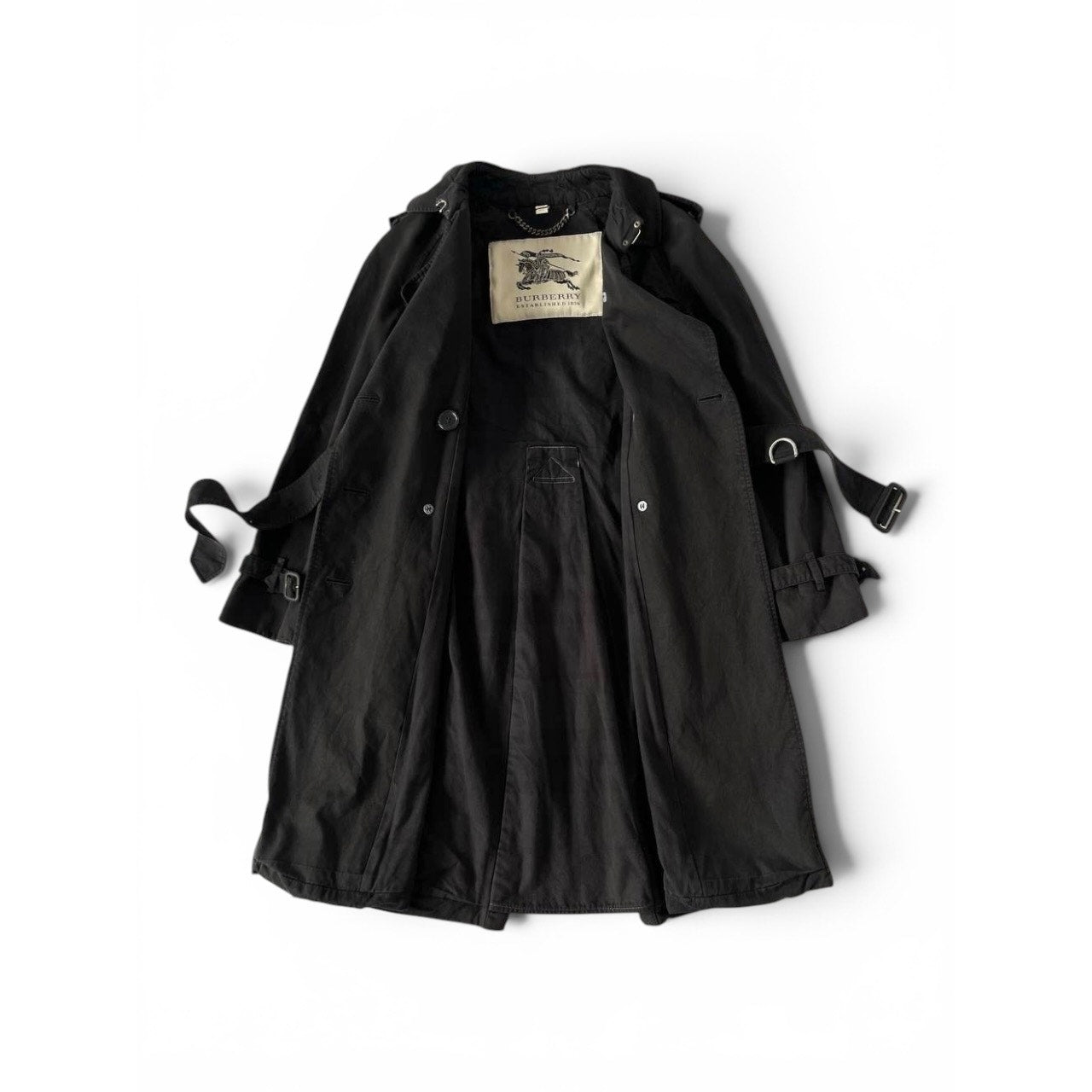 Burberry Black Trench Coat