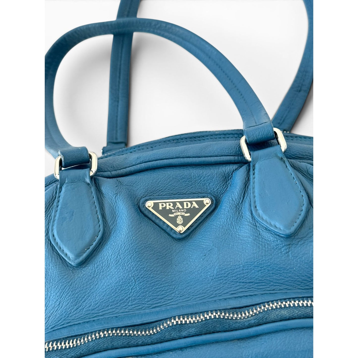 Prada Bowling Leather Bag