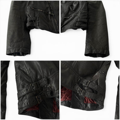 Jean Paul Gaultier Leather Vintage Moto Jacket