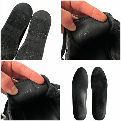 Balenciaga Arena Mid Sneakers Black Leather