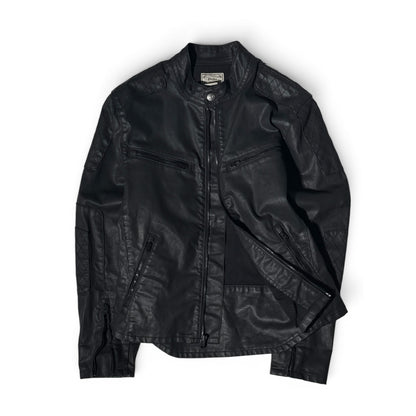 Polo Ralph Lauren Quilted Moto Jacket Black Women