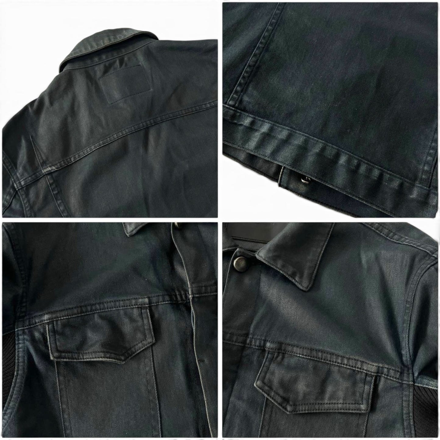 Helmut Lang Coated Denim Jacket