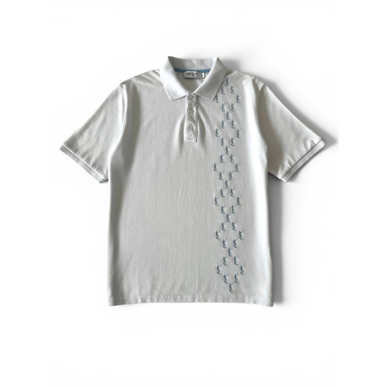Yves Saint Laurent Monogram Polo Shirt