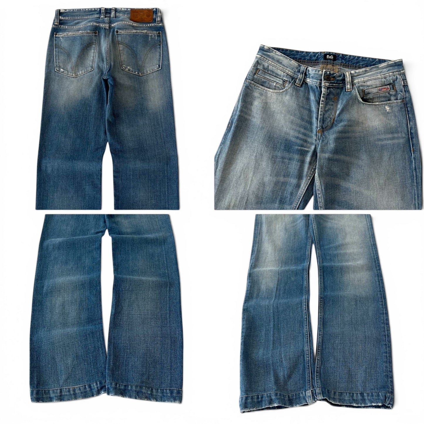 Dolce & Gabbana D&G Power Straight Leg Jeans