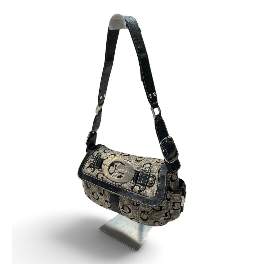 Guess Monogram Shoulder Bag