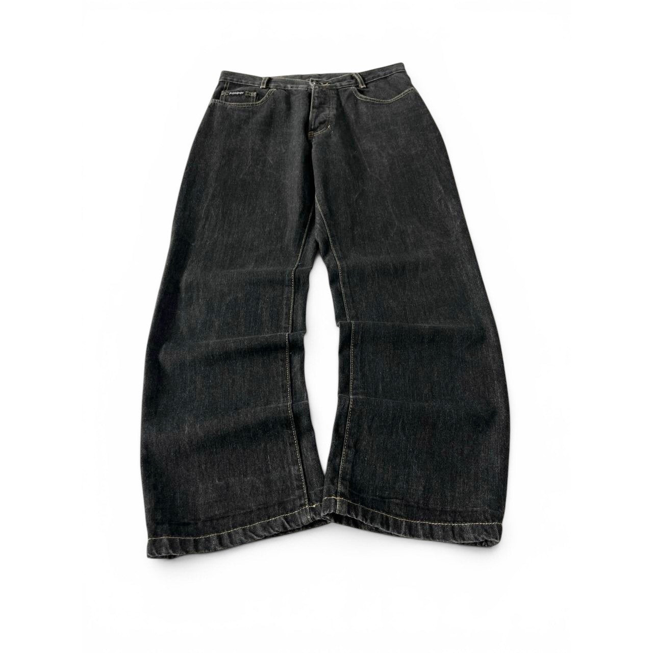 Yves Saint Laurent Wide Leg Denim Jeans