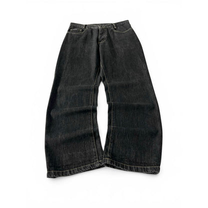 Yves Saint Laurent Wide Leg Denim Jeans