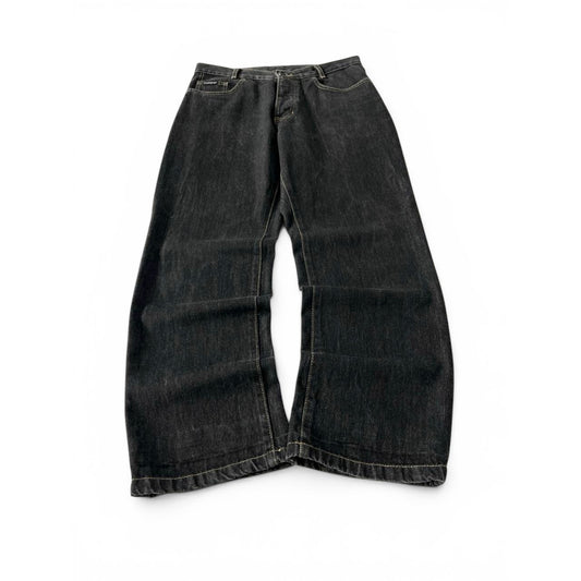 Yves Saint Laurent Wide Leg Denim Jeans