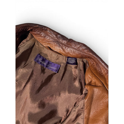 Ralph Lauren Purple Label Lambskin Leather Jacket