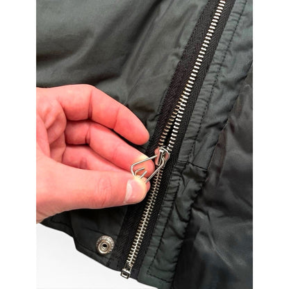 Diesel Men’s Fur Hood Bomber Jacket