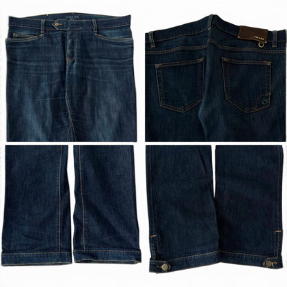 Prada Wide Leg Denim Jeans