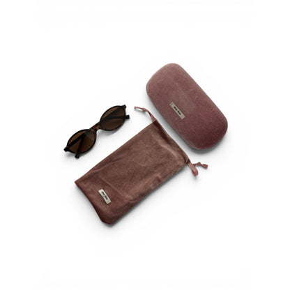 Miu Miu Oval Tortoiseshell Sunglasses