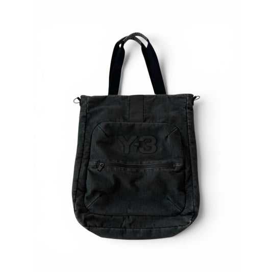 Y-3 Yohji Yamamoto Faded Tote Shopper Bag