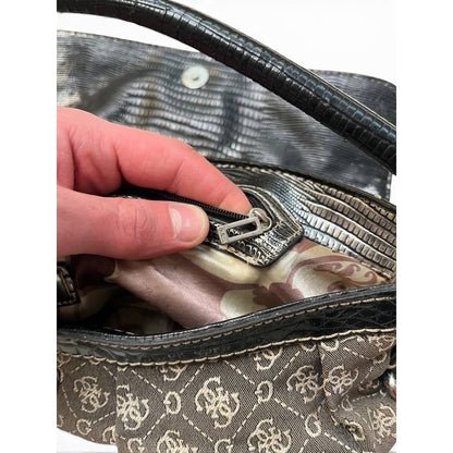 Guess Vintage Y2K Monogram Shoulder Bag