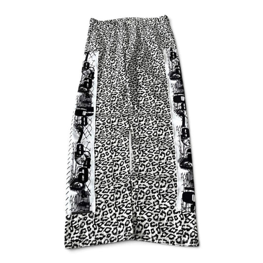COMME des GARÇONS HOMME PLUS SS13 “Poor King” Leopard / Eye Graphic Panel Trousers
