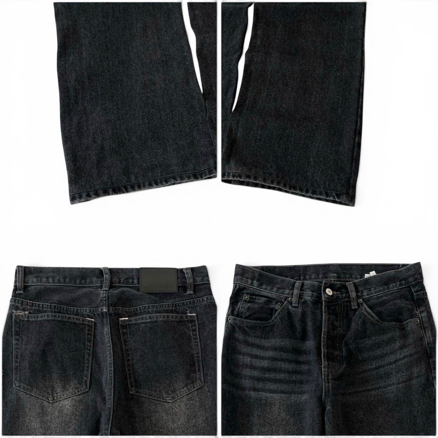 Acne Studios Wide Leg Jeans