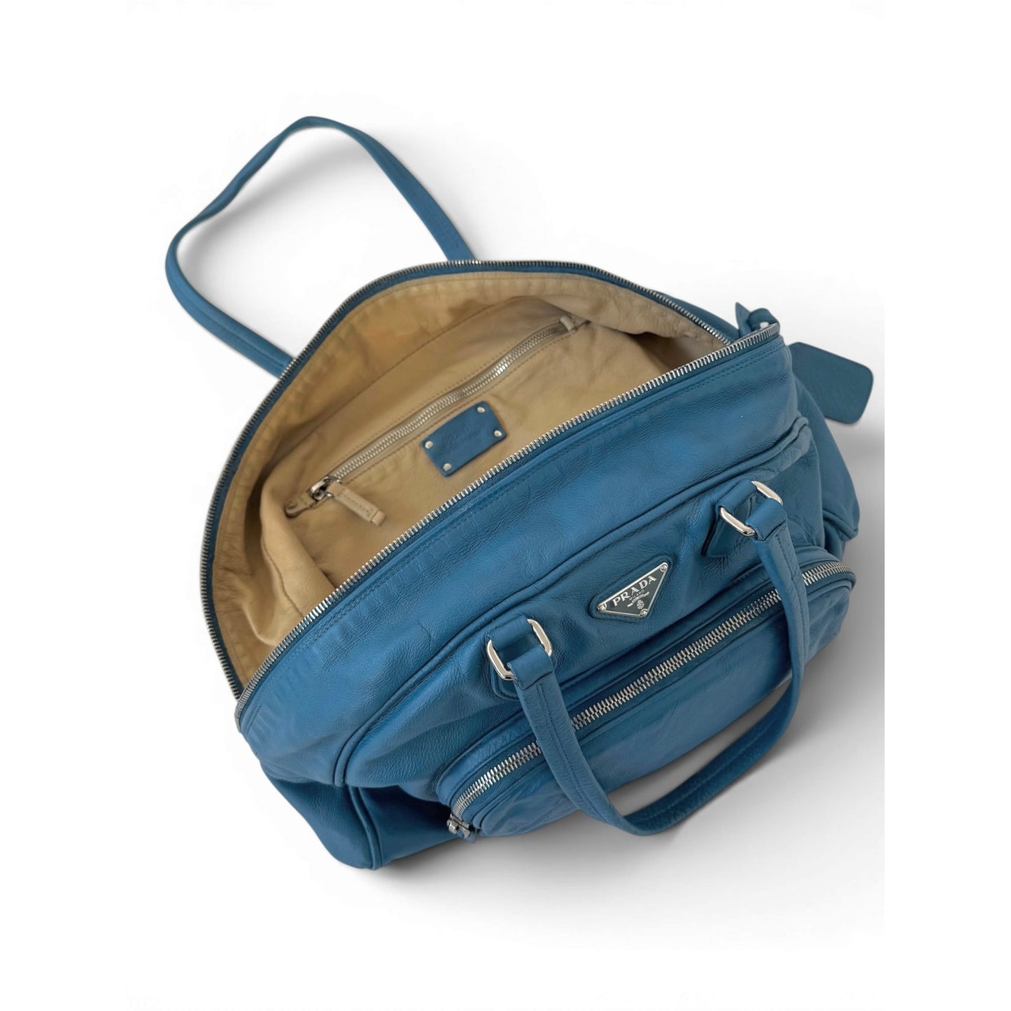 Prada Bowling Leather Bag
