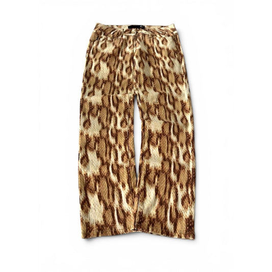 Just Cavalli Snake Print Jeans