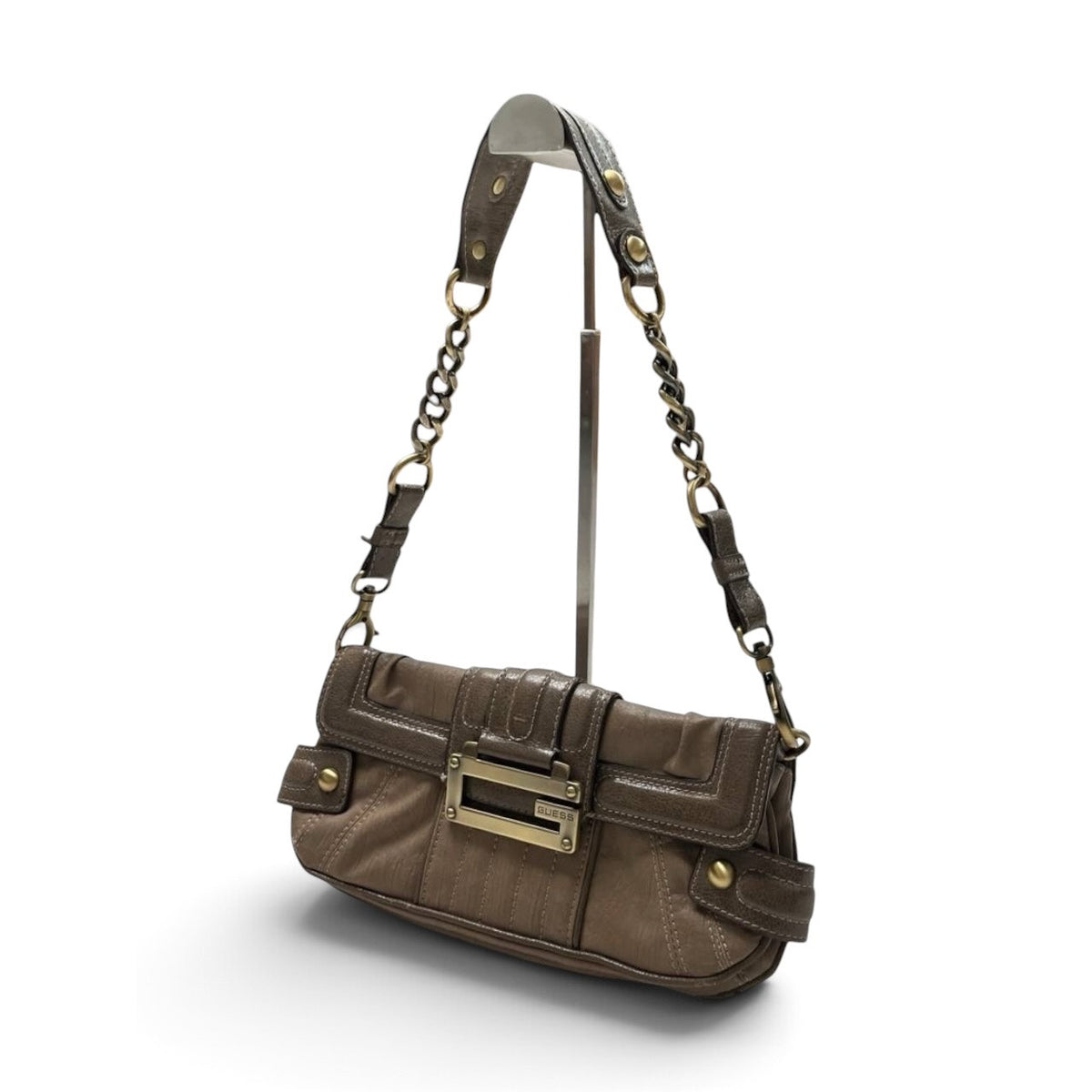 Guess Vintage Shoulder Leather Bag