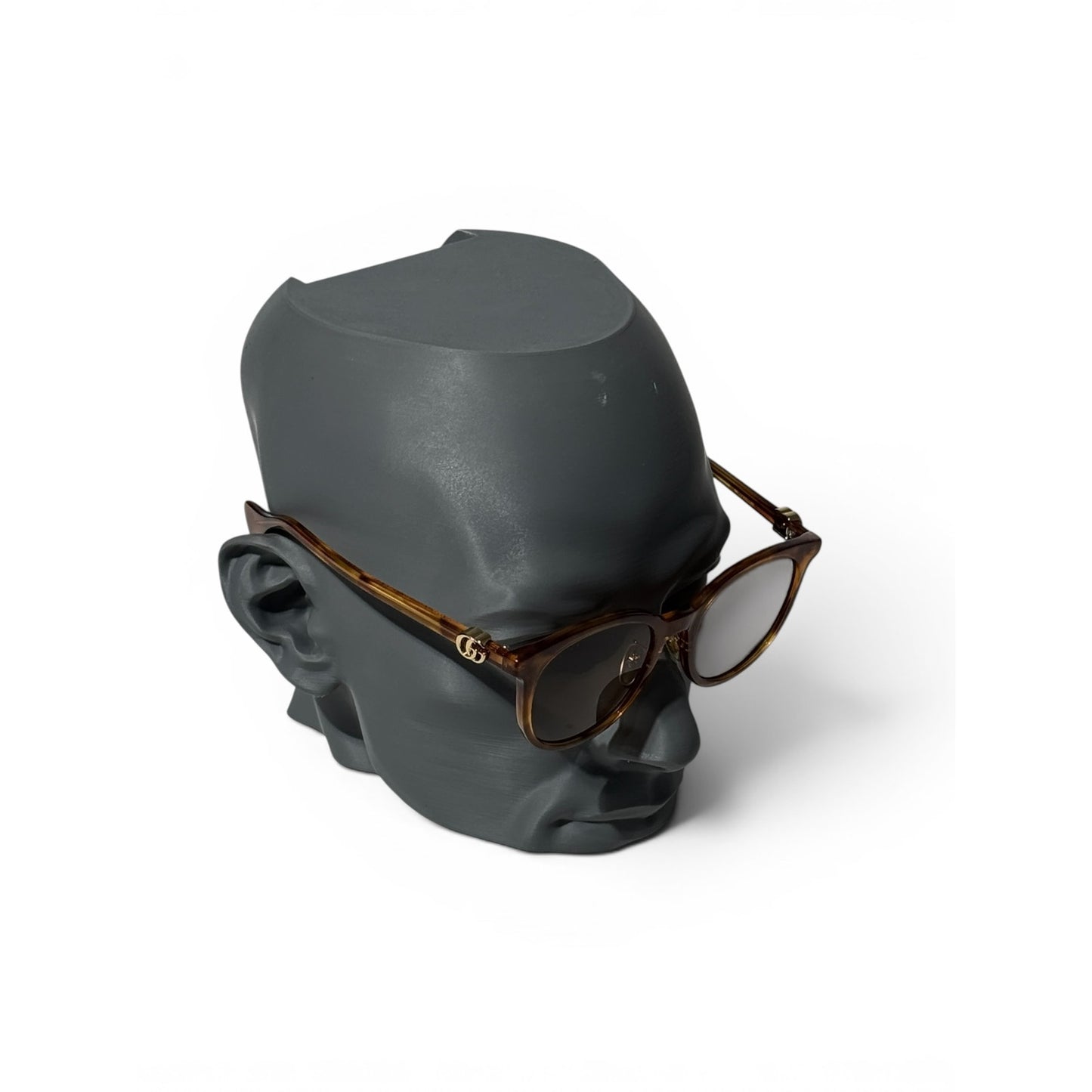 Gucci Oval Tortoise Sunglasses