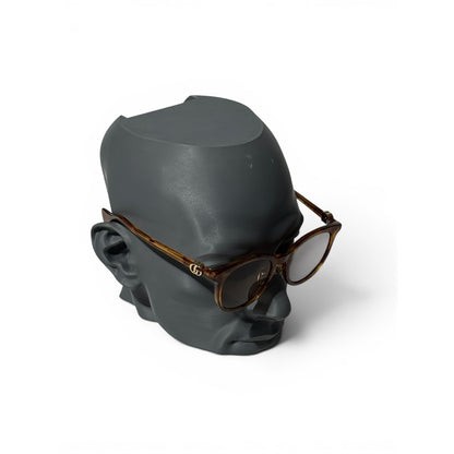 Gucci Oval Tortoise Sunglasses