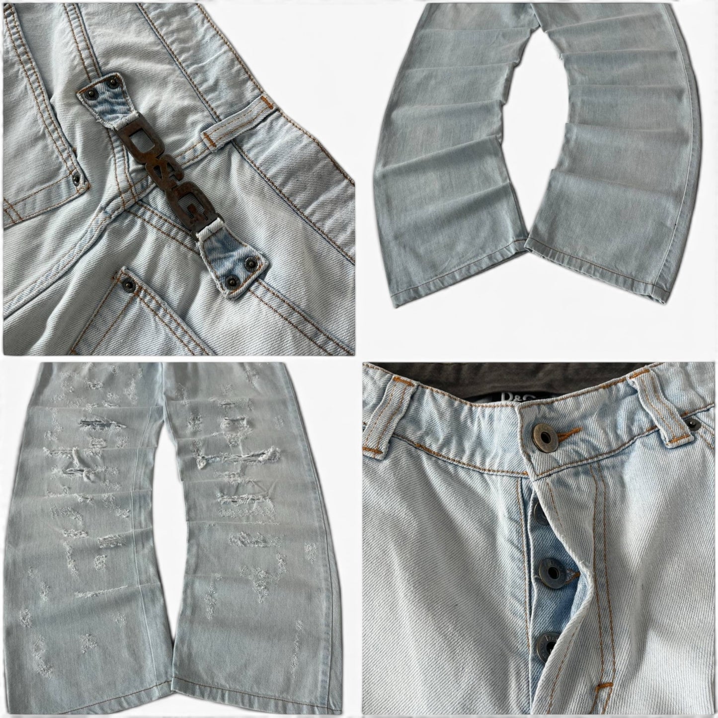 Dolce & Gabbana Distressed Jeans