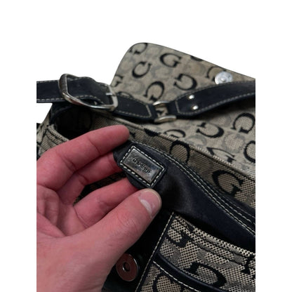 Guess Monogram Shoulder Bag