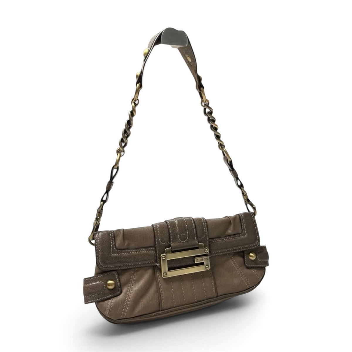 Guess Vintage Shoulder Leather Bag
