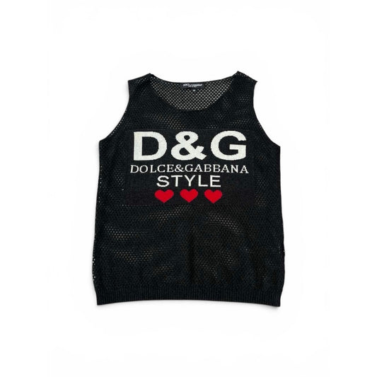 Dolce & Gabbana Mesh Tank Top