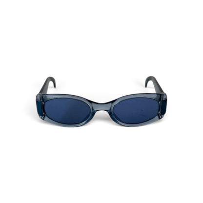 Christian Dior Manhattan Sunglasses Blue Transparent Frame