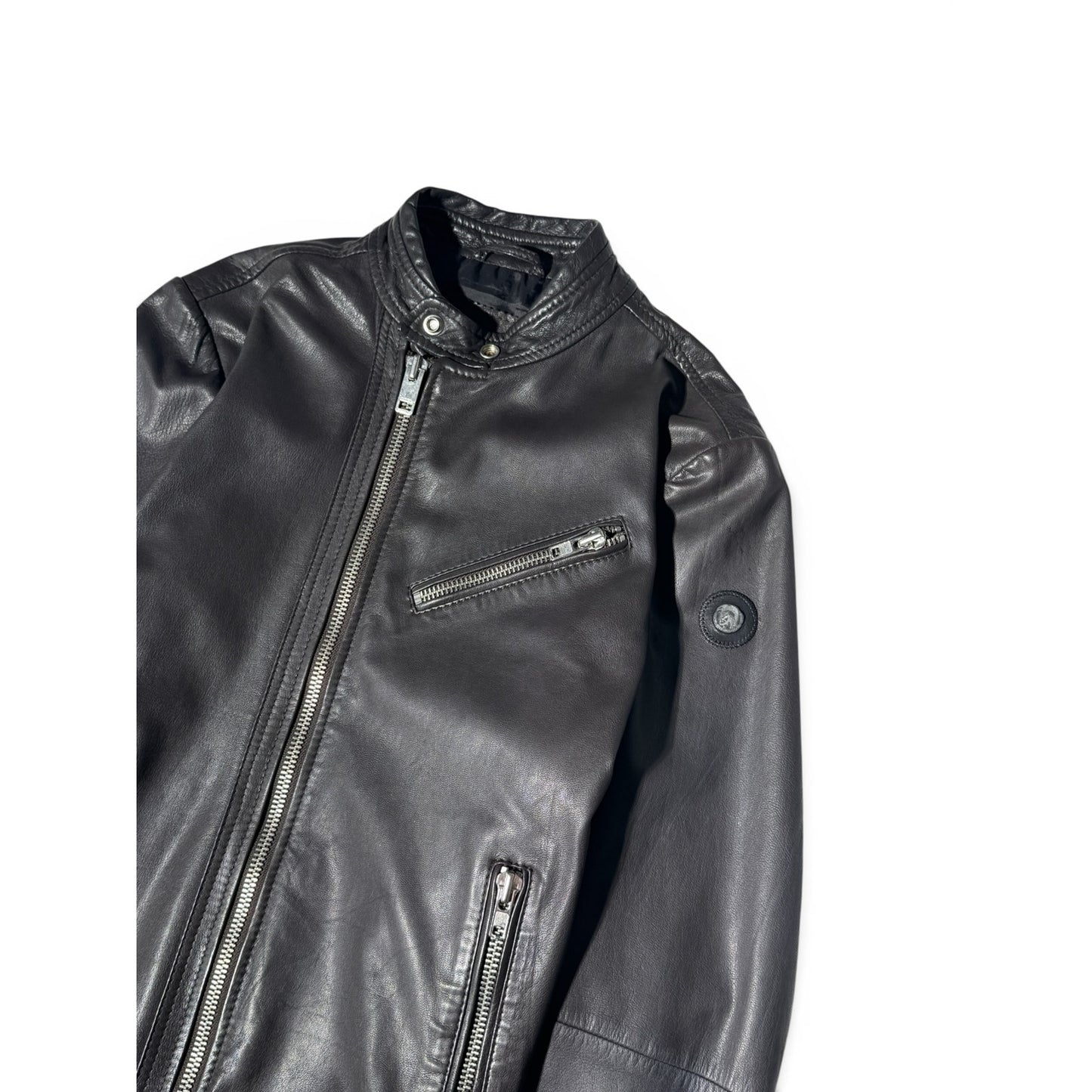 Diesel Archive Brown Leather Jacket
