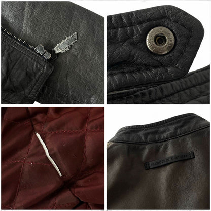 Jean Paul Gaultier Leather Vintage Moto Jacket