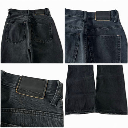 Acne Studios Wide Leg Bootcut Jeans