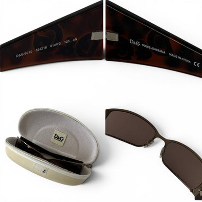 Dolce & Gabbana Shield Logo Sunglasses