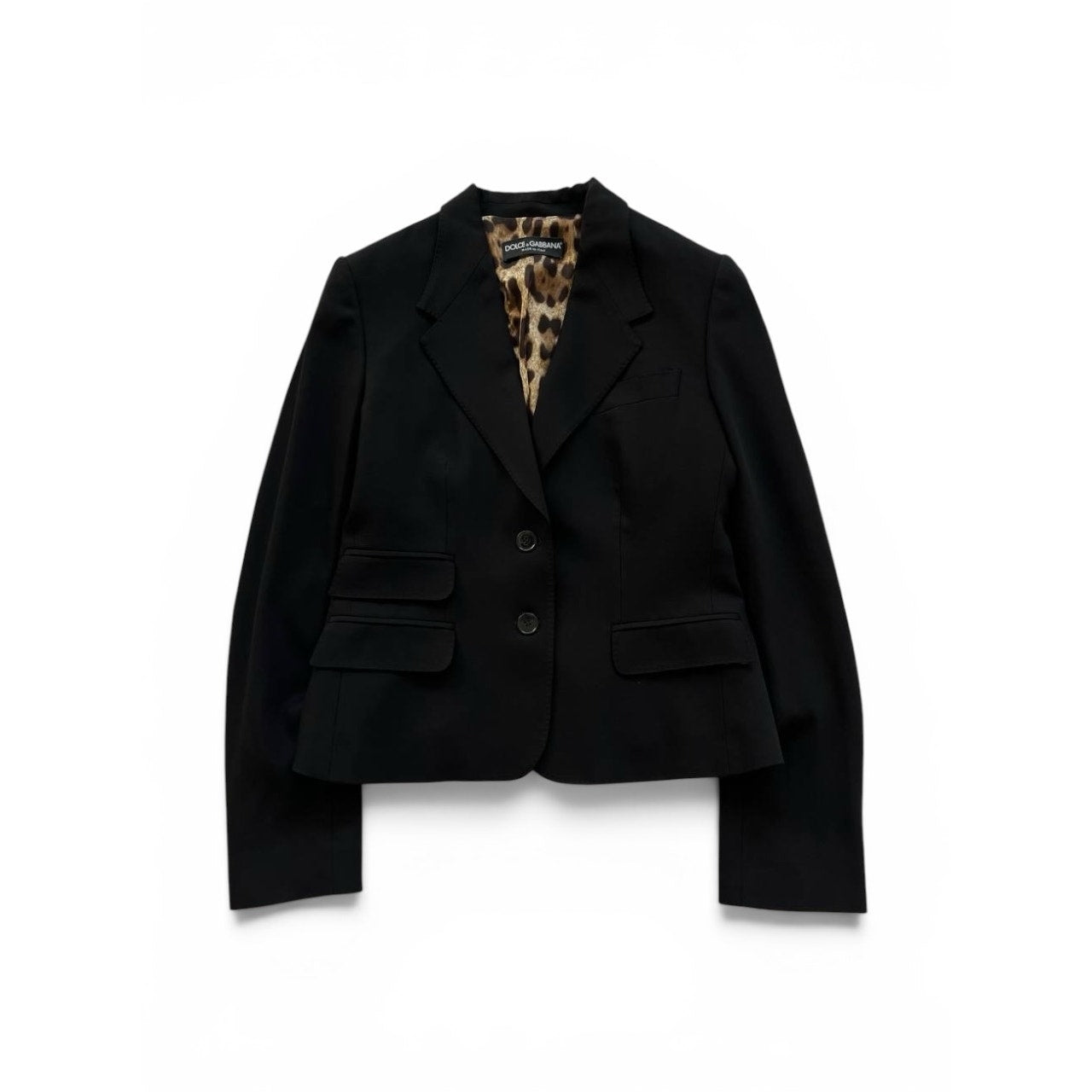 Dolce & Gabbana Cropped Wool Blazer