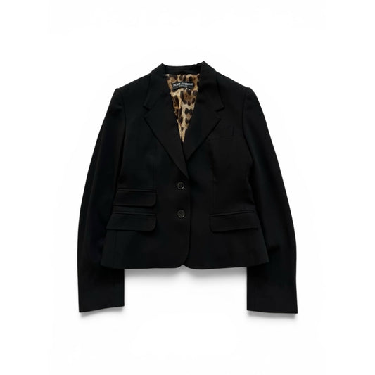 Dolce & Gabbana Cropped Wool Blazer